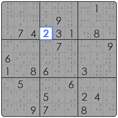 sudoku x-wing